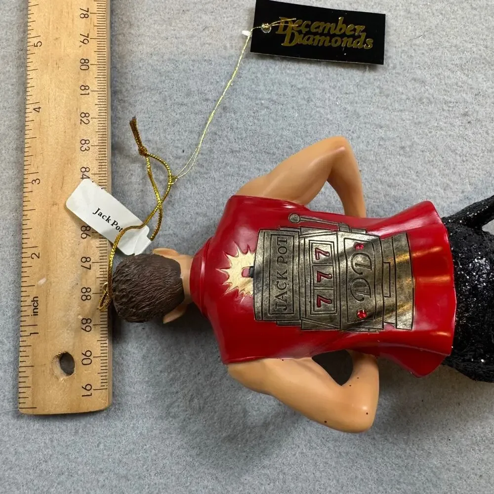 December Diamonds Jack Pot Merman Ornament 2015 Retired w Box 7